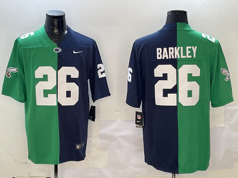 Men 2026 Philadelphia Eagles #26 Barkley green Nike Limited NFL Jersey 0920002->cincinnati bengals->NFL Jersey